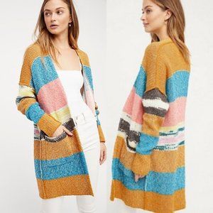 Free People Think Twice Oversized Cardigan